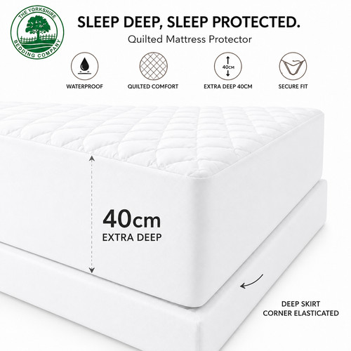 Extra deep quilted - quilted, mattress
