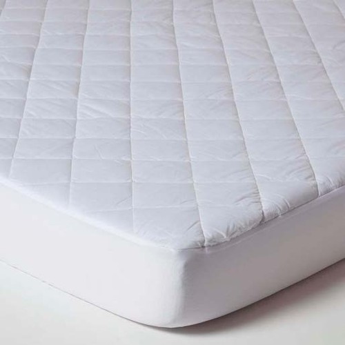 Quilted mattress protector non - quilted,