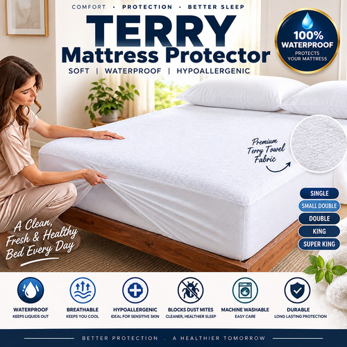 Extra deep waterproof terry - deep,