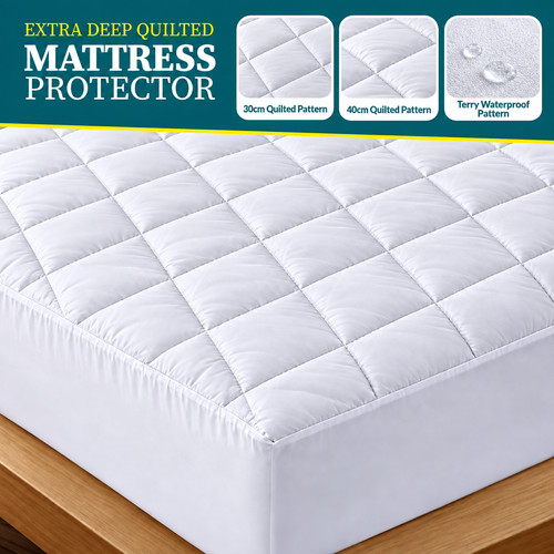 Extra deep quilted mattress - extra,
