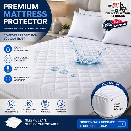 Waterproof microfibre mattress - waterproof,