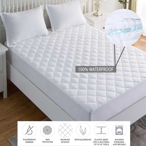 Quilted waterproof mattress - quilted,