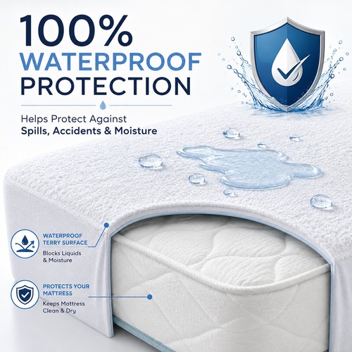 Extra deep waterproof mattress - deep,