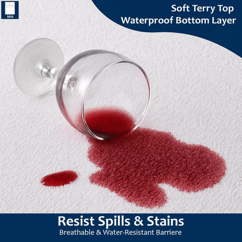 Waterproof terry mattress - terry,